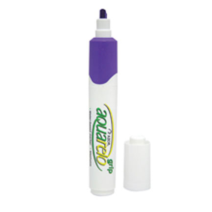 Marcador aquarelo grip violeta c/12 pza