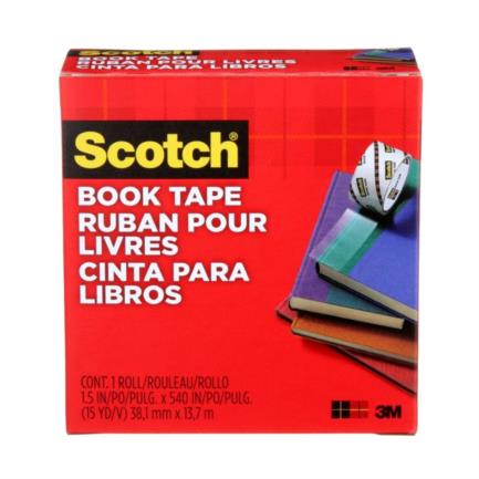 Cinta 3m book tape 0.038x13mts