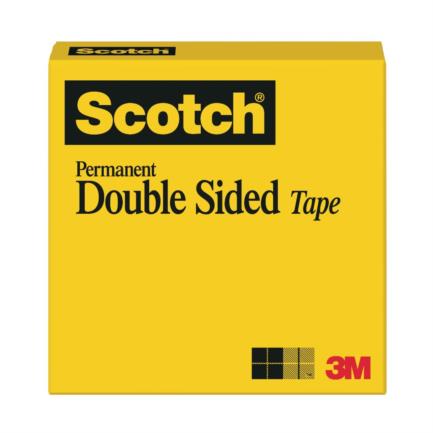 Cinta scotch 3m doble cara 0.12x33m