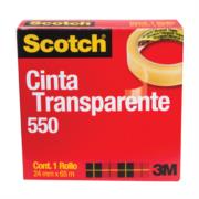 Cinta Adhesiva 3M 550 24mmx65m Transparente - Vista 3