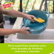 Mi Fibra Esponja 3M Scotch Brite Mediana Paq C/12 - Vista 12