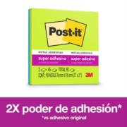 Notas Adhesivas 3M Post It 3x3 Style 90 Notas - Vista 8