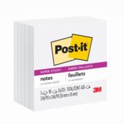 Cubo Blanco 3M Super Sticky 7.6x7.6cm 5 Blocks 90 Hojas c/u - Vista 3