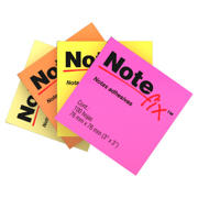 Notas Adhesivas 3M Notefix 3x3 Colores Neon Paq/100 Hjs - Vista 7