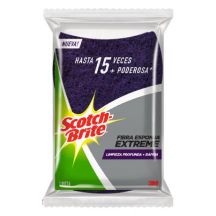 Fibra esponja extreme 3m scotch brite chica 1 pza