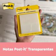 Notas Adhesivas 3M Post It 2.8x2.8" Transparente 1 Block C/36 Hojas Blister - Vista 11