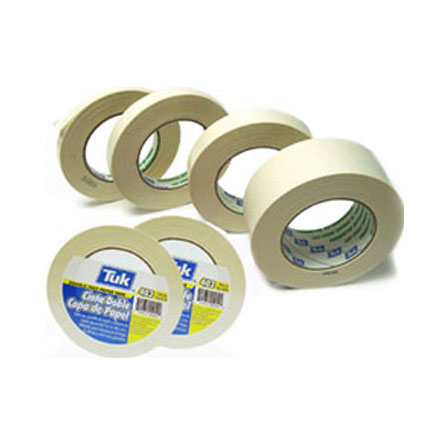 Cinta tuk doble capa respaldo papel 18x33