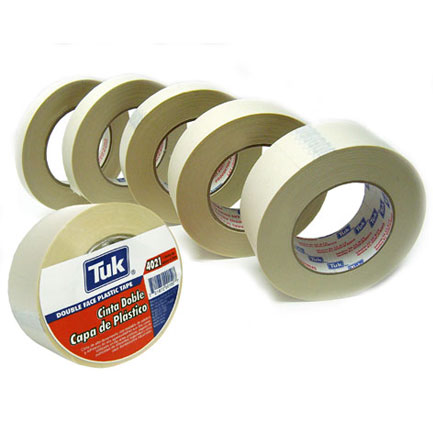 Cinta tuk doble capa .048x50m de respaldo de polisterr