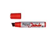 Marcador Permanente Signal Jumbo Rojo C/4 Pqte - Vista 3