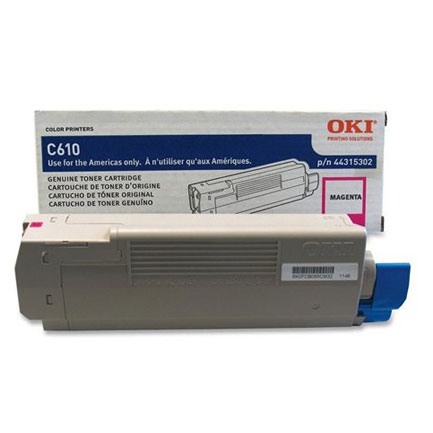 Toner okidata cyan c610 6k pag