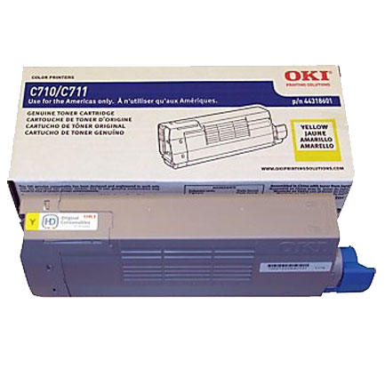Toner okidata amarillo c711 11.5k pag