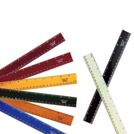 Regla baco r-5030 pl&aacute;stica 30cm colores