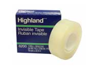 Cinta Invisible 3M 6200 Highland 0.19X33Mts Pza - Vista 3