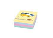 NOTAS ADHESIVAS JANEL MEMO TIP MINI CUBO PASTEL 2X2 C/400 - Vista 3