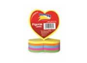 NOTAS ADHESIVAS JANEL MEMO TIP CORAZON 3X3 C/250 - Vista 3