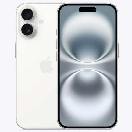 Smartphone iphone 16  capacidad 128gb color blanco