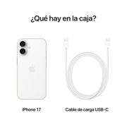 Smartphone Apple Iphone 17 Capacidad 512GB Color Blanco - Vista 9
