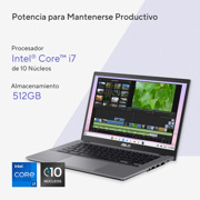 Laptop Asus Chromebook CX3402CVA-i716G512-C1 Intel Core i7-1355U 16GB 512GB 14 Touch Rocky gray Wi-Fi BT WC - Vista 14