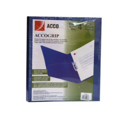 Carpeta acco grip t3 sh-963 carta azul obscuro c/4