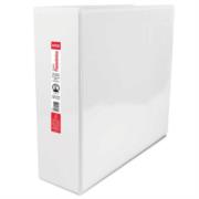 Carpeta acco brillante 3" aro "o" tamaño carta color blanco