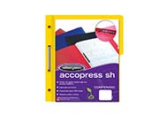 Carpeta acco press mc p4552 carta amarillo c/10