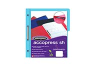 Carpeta acco press mc p4564 oficio azul claro c/10