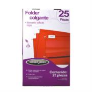 Folder Acco Colgante Oficio Color Rojo c/25 Piezas - Vista 3