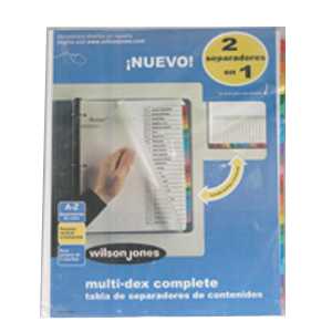 SEPARADOR ACCO 448 MULTIDEX BASIC A-Z