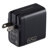 Cargador de USB Adata de Pared 65W con 2 Puertos Tipo C y 1 Puerto USB a Enchufe Plegable colo Negro - Vista 5