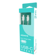 Cable USB Adata USB-C A USB-C de 2 metros Color Blanco - Vista 6