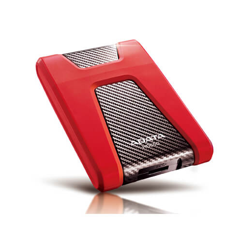 Disco Duro Externo Adata 2TB HD650 2.5" USB 3.1 Rojo - Vista 2