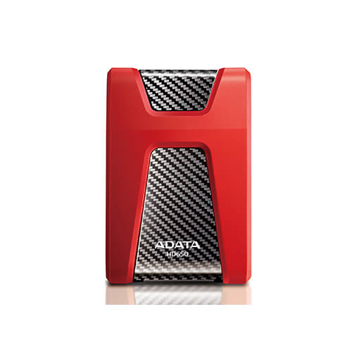 Disco Duro Externo Adata 2TB HD650 2.5" USB 3.1 Rojo - Vista 4