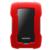Disco Duro Externo Adata 1TB HD330 2.5" USB 3.1 RojoNegro A Prueba de Golpes - Vista 2