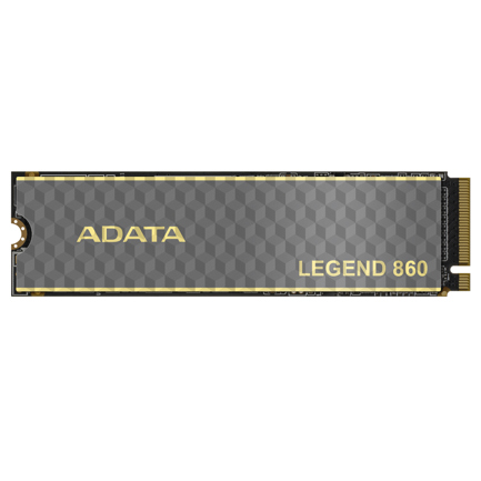 Unidad de Estado Sólido SSD Adata Legend 860 500GB PCIE Gen4 M.2 2280 5000/3000Mbs Compatible con PS5 Disipador Alu - MAS RECIO
