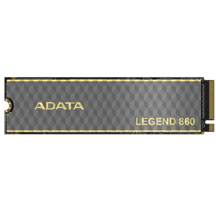 Unidad de Estado Sólido ADATA Legend 860 1000GB PCIE GEN 4 M.2 2280 6000/4000MBS Compatible con PS5 Disipador Aluminio