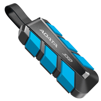 Unidad de estado solido portatil adata sc740 de 500gb usb 3.2 color azul.