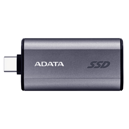 Disco Duro Externo Adata SC750 3.5" 2TB USB-C 3.1 Gris Resistente a Polvo para PC
