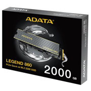 Unidad de Estado Solido SSD Adata Legend 860 Nvme 2TB M.2 5000 MBS Escritura 6000 MBS Lectura PCI Express 4.0 - Vista 3