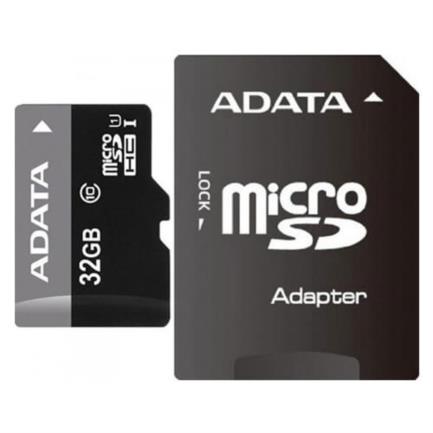 Memoria micro sd adata hc32gb class10-retail w/1 adapter