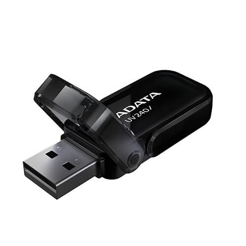 Memoria USB Adata UV240 32 GB 2.0 Color Negro - Vista 2