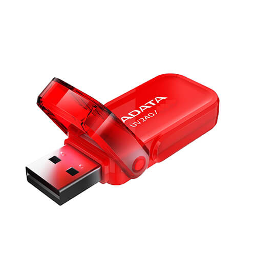 Memoria USB Adata UV240 32 GB 2.0 Color Rojo - Vista 2