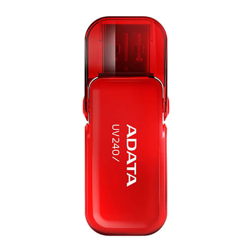 Memoria USB Adata UV240 32 GB 2.0 Color Rojo - Vista 4