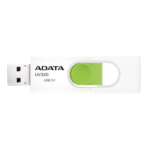 Memoria Usb Adata UV320 128Gb Blanco/Verde 3.1 - Vista 2