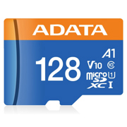 Memoria Micro SD Adata 128GB V10 F HD Clase 10 A1 Azul - Vista 3