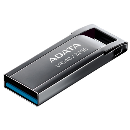 MEMORIA USB ADATA UR340 32GB USB 3.2 LECTURA 100 MBS NEGRO