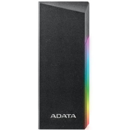 Carcasa adata xpg ec700 m.2 rgb pcle compatible con xbox series s y series x color negro