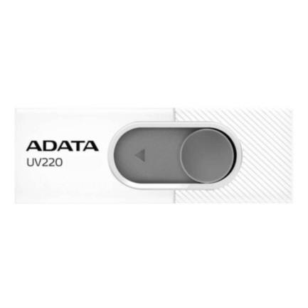 Memoria usb adata uv220 32 gb 2.0 color blanco-gris