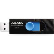 Memoria USB Adata Flash UV320 64GB 3.1 Color Negro-Azul - Vista 5