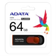 Memoria USB Adata C008 64 GB Color Negro-Rojo - Vista 5