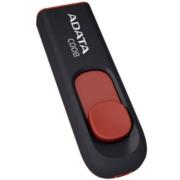 Memoria USB Adata C008 64 GB Color Negro-Rojo - Vista 4